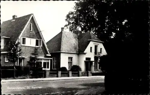 Ak Sint Pancras Nordholland Niederlande, Rathaus