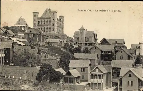 Ak Antananarivo Tananarive Madagaskar, Palast der Königin