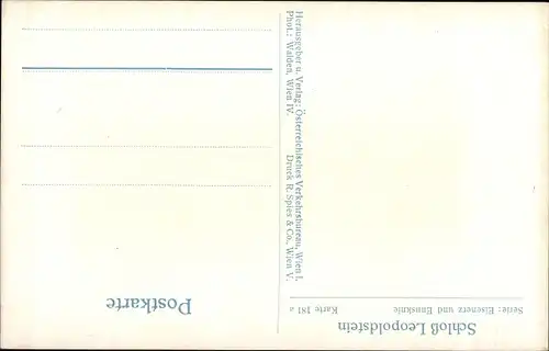 Ak Eisenerz Steiermark, Schloss Leopoldstein