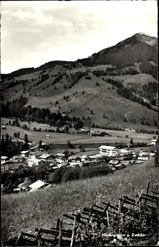 Ak Saalbach Hinterglemm in Salzburg, Panorama, Zwölfer