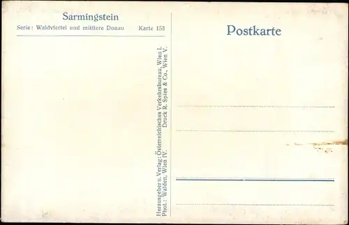 Ak Sarmingstein St Nikola an der Donau Oberösterreich, Uferpartie