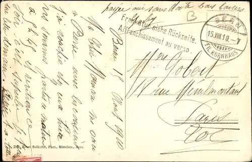 Ak Bern Stadt Schweiz, Untere Stadt mit den Nydeckbrücken