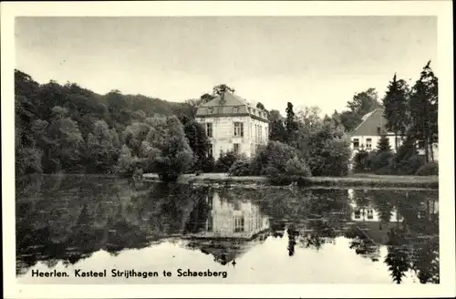 Ak Heerlen Limburg Niederlande, Kasteel Strijthagen te Schaesberg