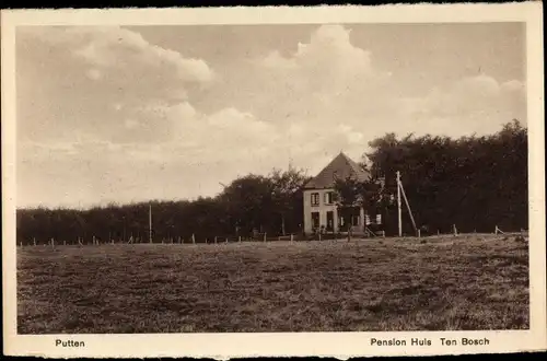 Ak Putten Gelderland, Pension Huis Ten Bosch