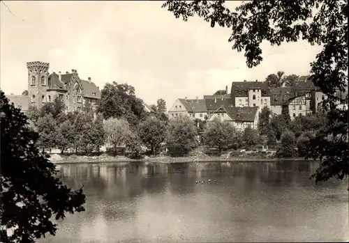 Ak Ronneburg in Thüringen, Baderteich