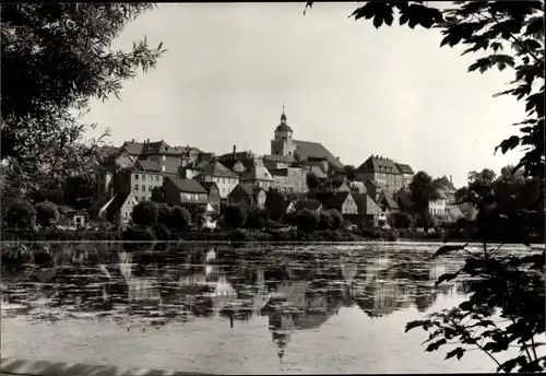 Ak Ronneburg in Thüringen, Baderteich