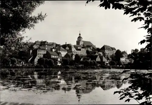 Ak Ronneburg in Thüringen, Baderteich