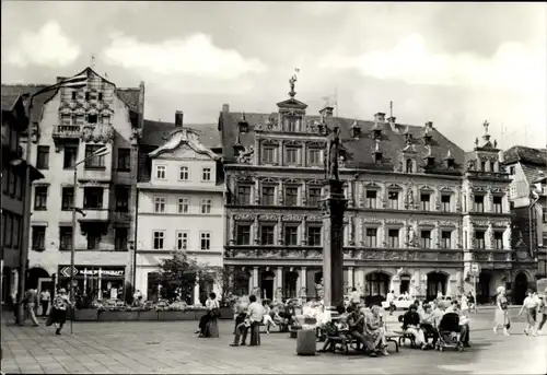 Ak Erfurt in Thüringen, Fischmarkt