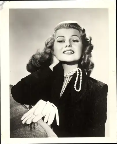 Foto Schauspielerin Rita Hayworth, Portrait
