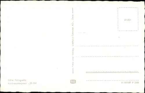 Ak Zeitz im Burgenlandkreis, Schwanenteich