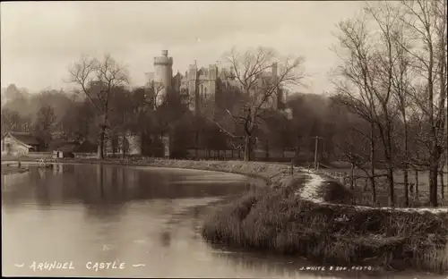 Ak Arundel West Sussex England, Arundel Castle