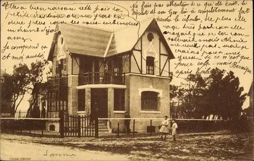 Ak Cayeux sur Mer Somme, Villa