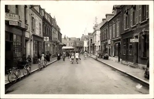 Ak Cayeux sur Mer Somme, Rue Paul Doumer