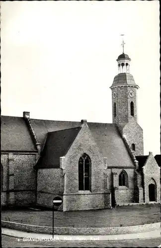 Ak 's Gravenpolder Zuid Beveland Zeeland, N. H. Kirche