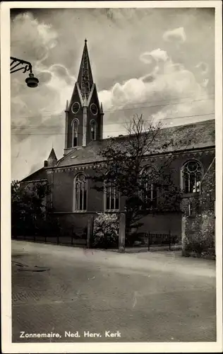 Ak Zonnemaire Zeeland, N. H. Kirche