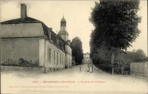 Ak Brienne le Château Aube, Avenue du Chateau