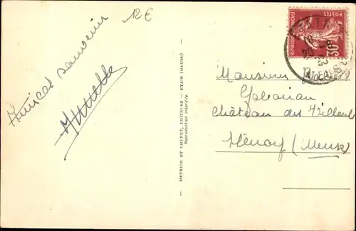 Ak Étain Meuse, Schulgruppe