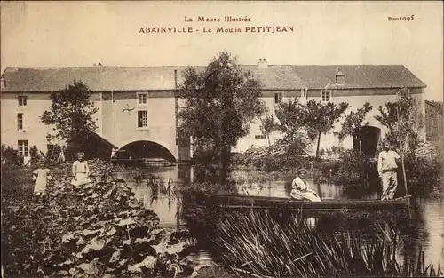 Ak Abainville-Meuse, Le Moulin Petitjean