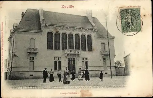 Ak Euville-Meuse, Schulgruppe