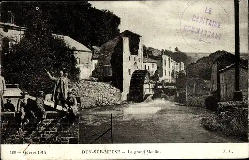 Ak Dun sur Meuse, Le Grand Moulin