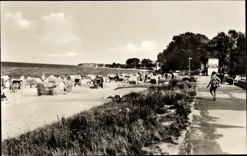 Ak Ostseebad Niendorf Timmendorfer Strand, Strandpromenade, Strand, Steilufer