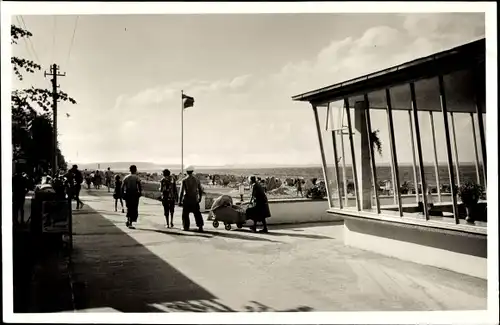 Ak Ostseebad Niendorf Timmendorfer Strand, Promenade