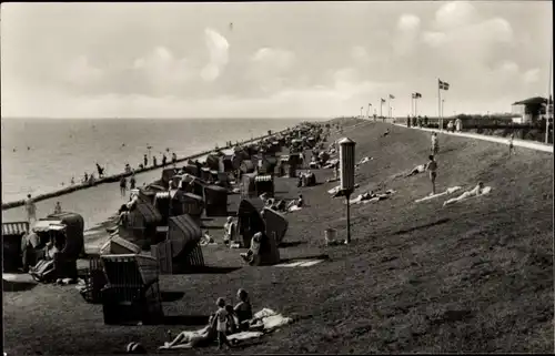 Ak Nordseebad Büsum, Strandpartie