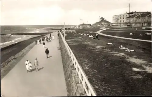 Ak Nordseebad Norderney Ostfriesland, Strandpromenade