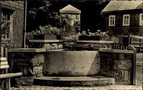 Ak Steinach im Thüringer Wald, Ludwigsbrunnen