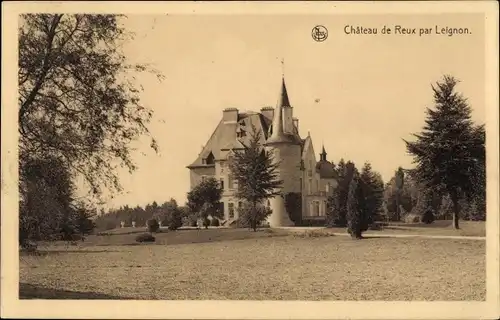 Ak Leignon Ciney Wallonie Namur, Chateau de Reux