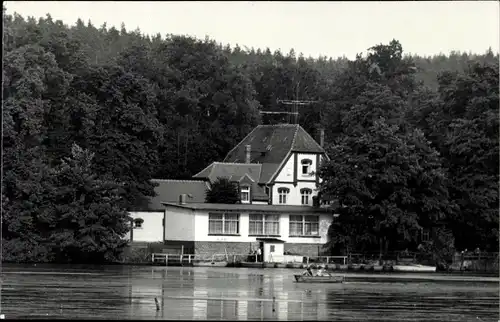 Ak Hainspitz in Thüringen, Konsum-Gaststätte Am See