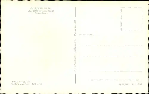 Ak Quedlinburg im Harz, Finkenherd, Häuser, Fachwerk