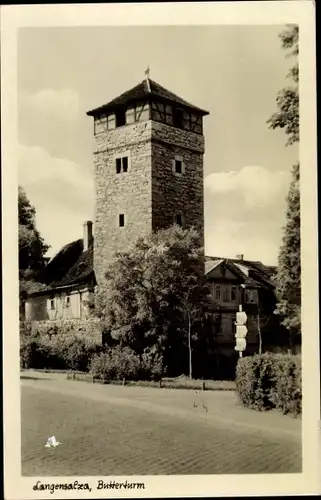 Ak Bad Langensalza in Thüringen, Butterturm