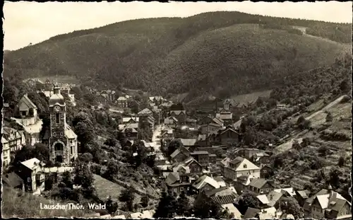 Ak Lauscha in Thüringen, Ortsansicht