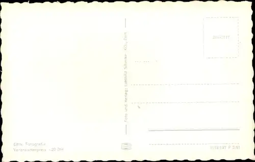 Ak Tabarz im Thüringer Wald, Im Kurpark