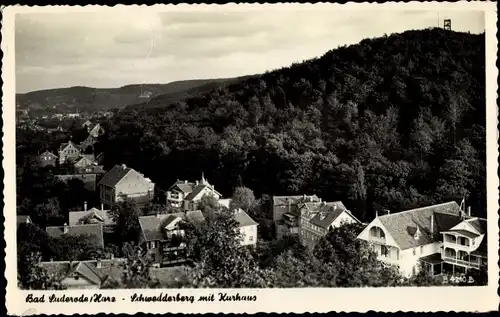 Ak Bad Suderode Quedlinburg im Harz, Schweddersberg mit Kurhaus