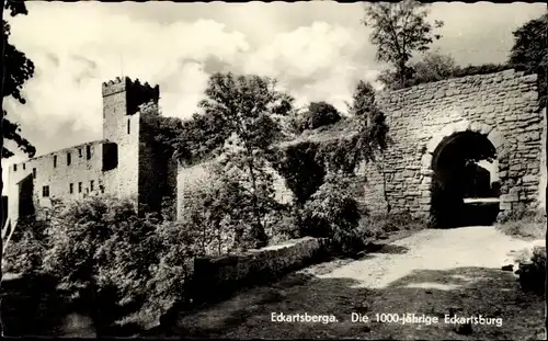 Ak Eckartsberga Burgenlandkreis, Die 1000-jährige Eckartsburg