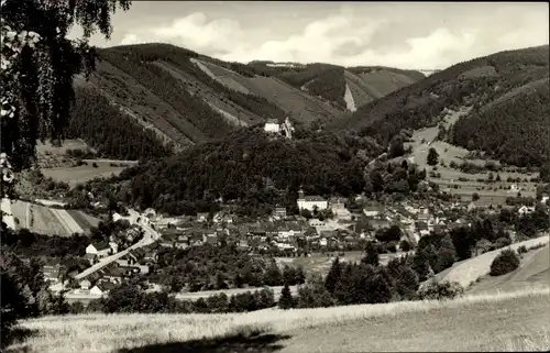 Ak Leutenberg in Thüringen, Panorama