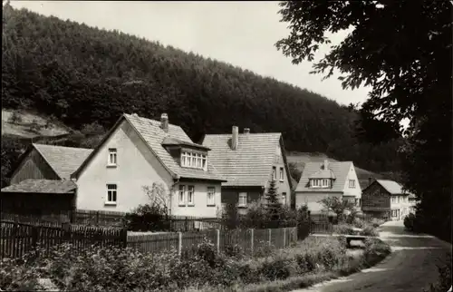Ak Mosbach Wutha Farnroda in Thüringen, Straßenpartie