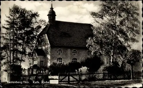 Ak Rastenberg in Thüringen, Katholische Kirche