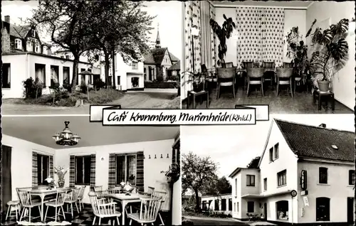 Ak Marienheide Rheinland, Café Kronenberg