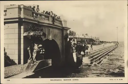 Ak Buenos Aires Argentinien, Balneario