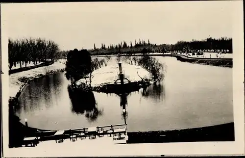 Ak Mendoza Argentinien, Panorama, Winter