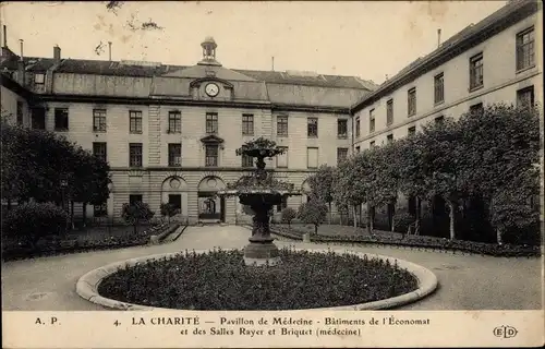 Ak Paris IV, Charité, Pavillon der Medizin