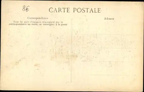 Ak Paris-V, Der Bahnhof Saint-Michel wurde vom Wasser überschwemmt