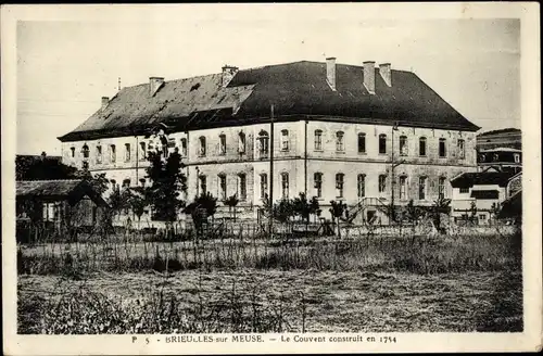 Ak Brieulles sur Meuse, das Kloster