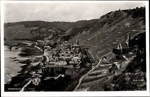 Ak Hatzenport an der Mosel, Panorama