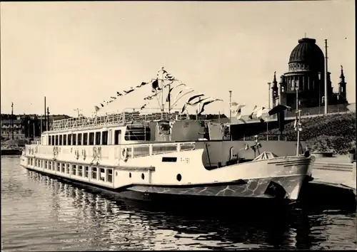 Ak Potsdam in Brandenburg, M. S. Sanssouci, Weiße Flotte Potsdam, Lange Brücke