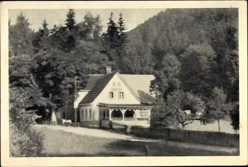 Ak Jonsdorf in Sachsen, Gasthaus Hammermühle