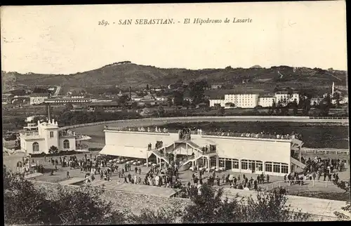 Ak Donostia San Sebastian Baskenland, El Hipodromo de Lasarte